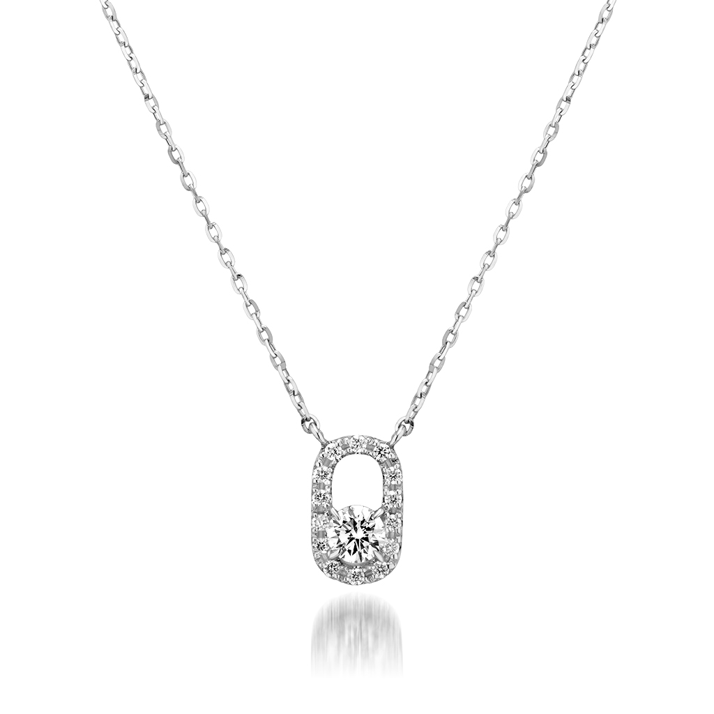 DIAMOND CLIP NECKLACE