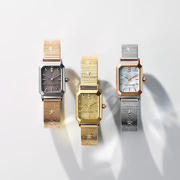 STAR MESH BAND WATCH