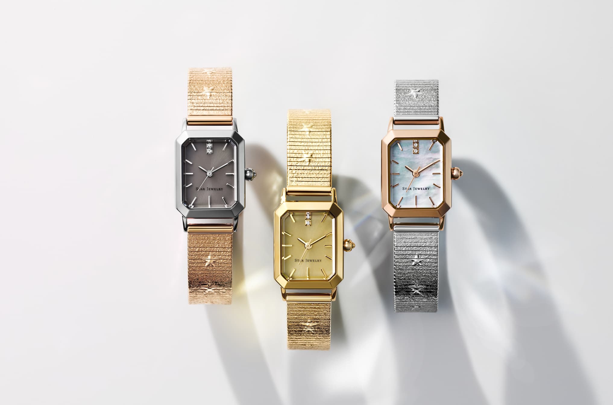 スタージュエリー / Star Jewelry | STAR MESHA BAND WATCH